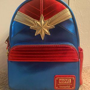 Loungefly captain marvel mini backpack